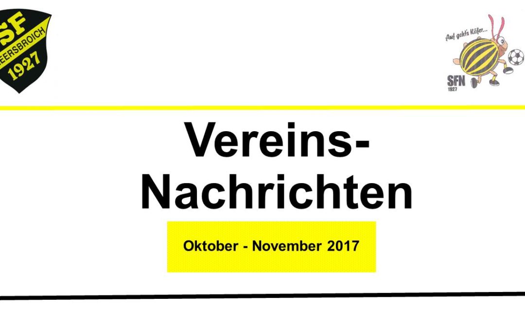 Vorstand Aktuell 10/2017