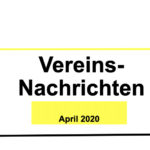 Vorstand Aktuell April 2020